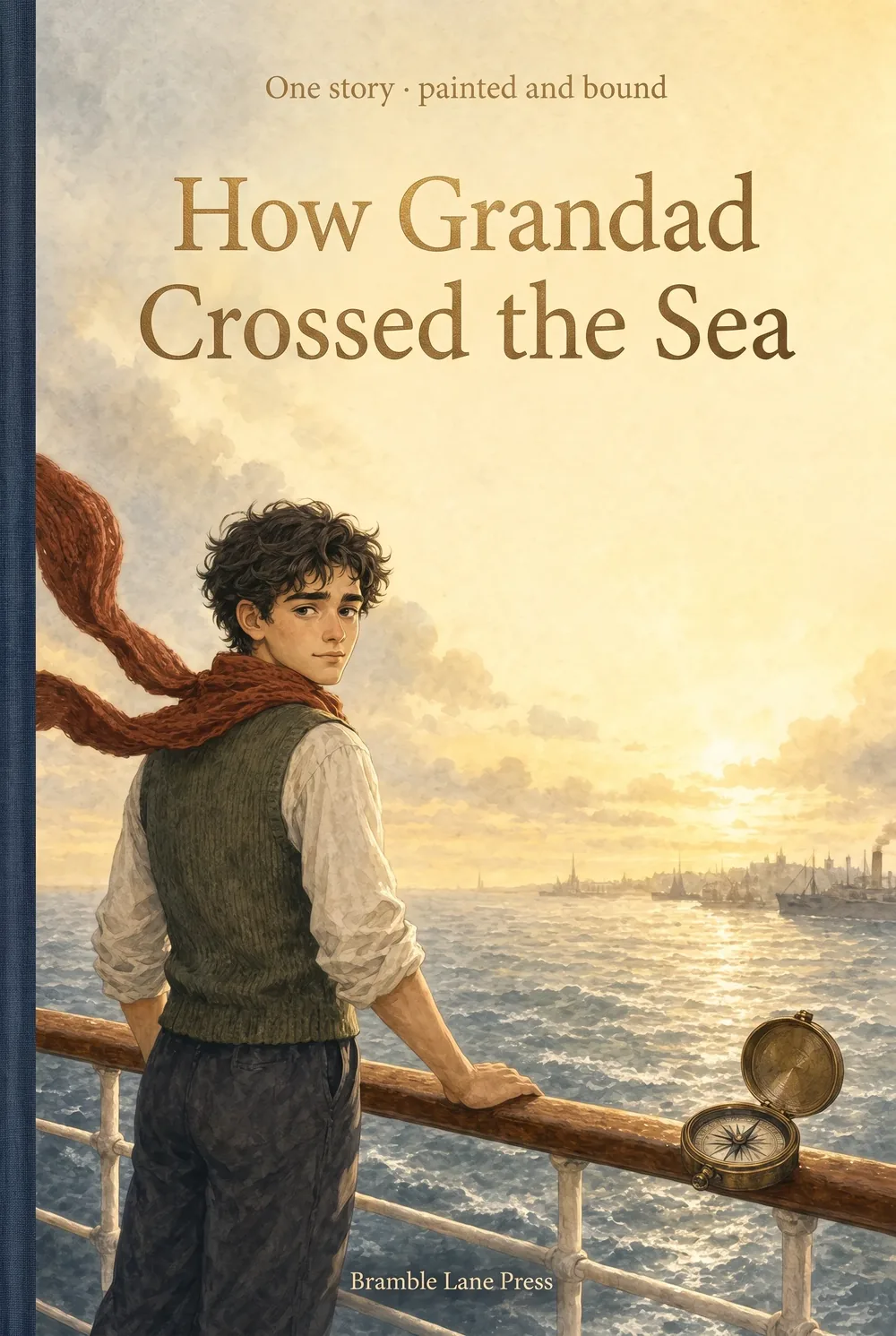 Cover of How Grandad Crossed the Sea